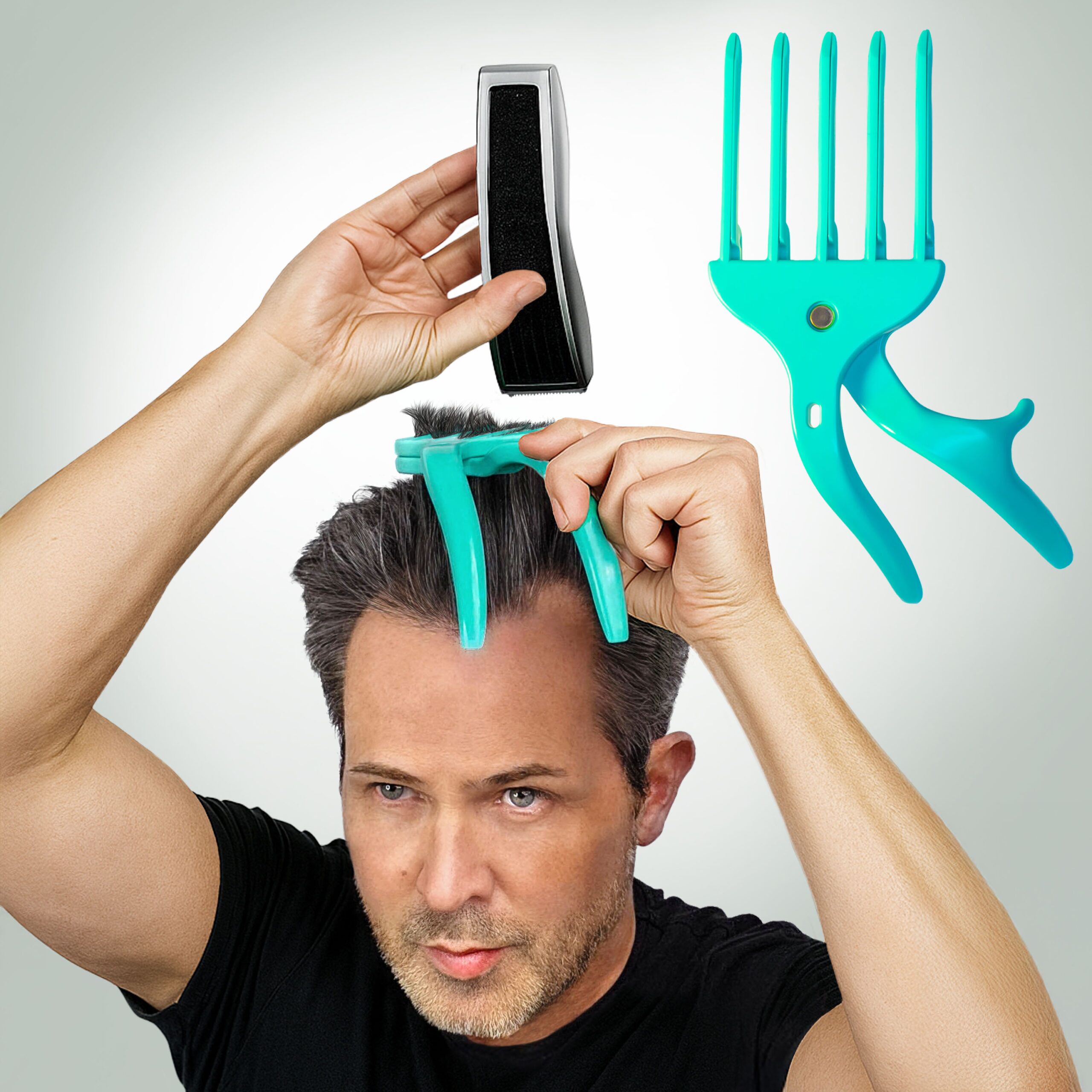 Grip and Trim - Cut your own hair. DIY Hair Cutting Tool that saves you time and money. - Image 2