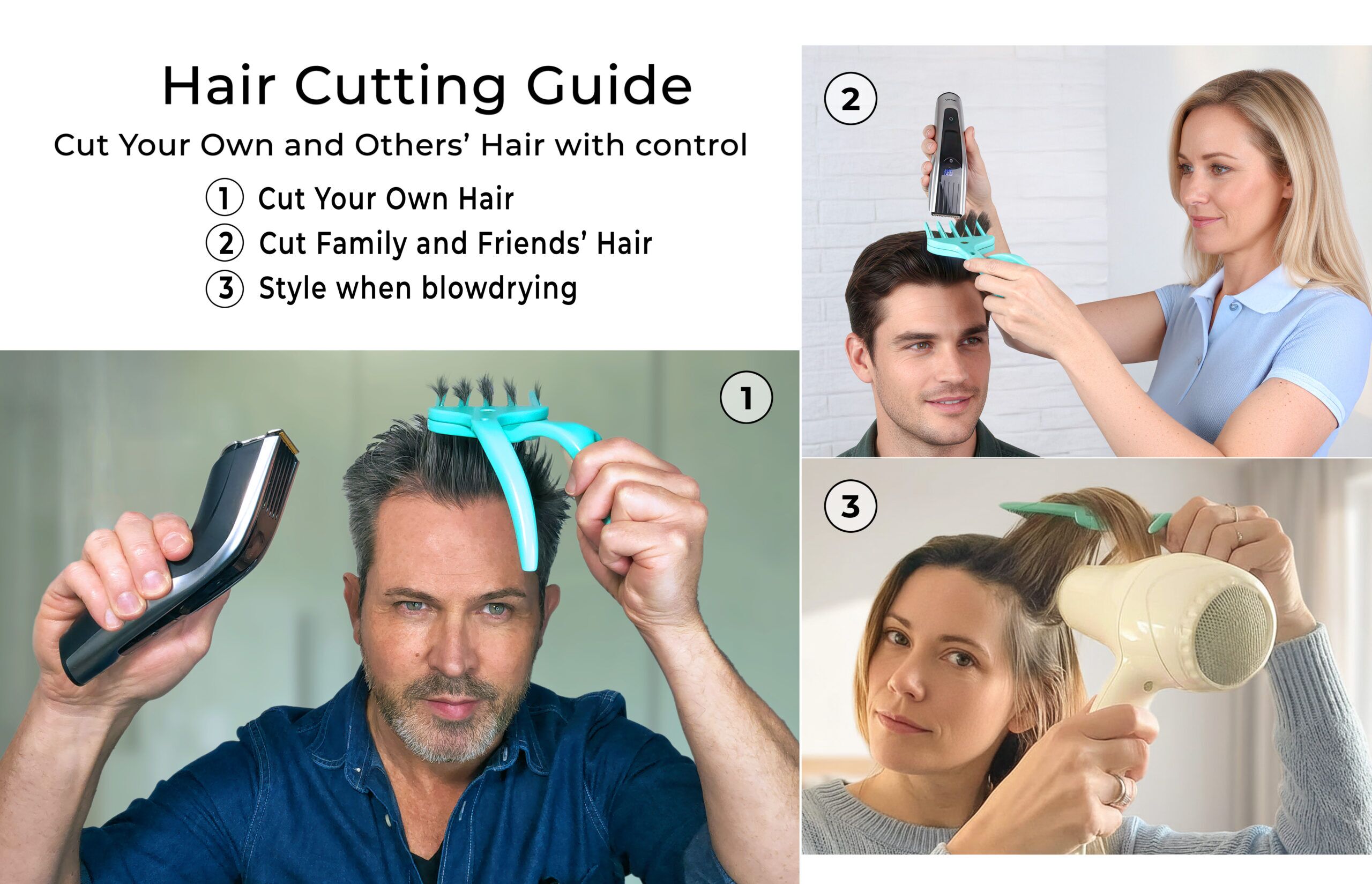 the 3 uses of Grip and Trim