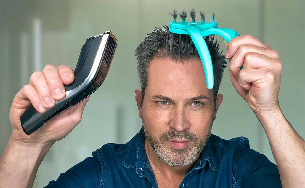 Grip and Trim - Cut your own hair. DIY Hair Cutting Tool that saves you time and money. - Image 10
